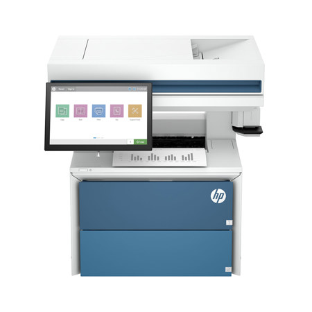 HP LaserJet Enterprise Flow MFP 5602zfw Wireless Duplex Monochrome Laser Printer