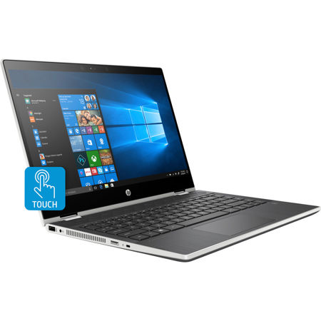 HP Pavilion x360 14" HD Touch, i5-8265U, 8GB RAM, 1TB HDD, W10H, Silver