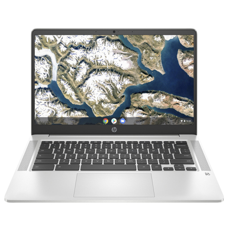 HP Chromebook 14a-na0200nr 14" HD, N4120, 4GB,64GB eMMC,Chrome OS,Mineral Silver
