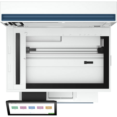 HP LaserJet Enterprise Flow MFP 6600zfw Wireless Duplex Monochrome