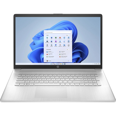 HP 17-Cn0046NR 17.3" HD+, Silver N5030, 4GB, 256GB SSD, W11H S, Natural Silver