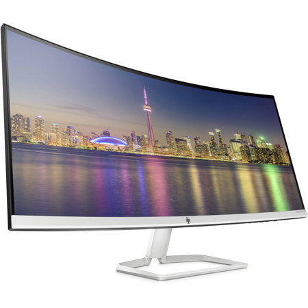 HP 34f 34" WQHD IPS Curved LED Monitor