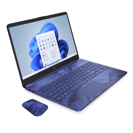 HP 15-dy5007ds 15.6" HD Touch, i5-1235U,12GB,512GB SSD,W11H,Universe Blue-Refurb