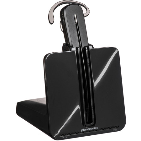HP Poly CS540A Wireless DECT Convertible Headset, TAA Compliant, Black