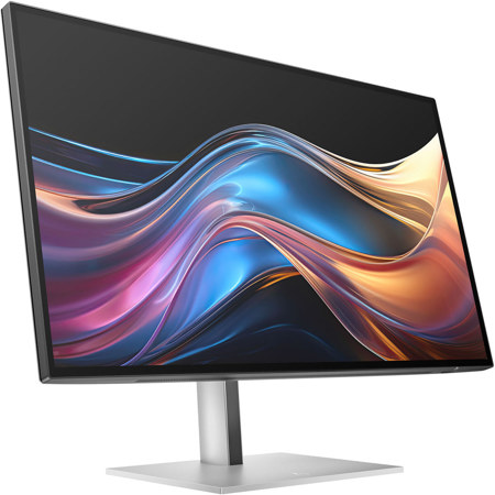HP Series 7 Pro 727pq 27" 16:9 WQHD 120Hz IPS LCD HDR Monitor, Silver