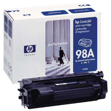 HP LaserJet 92298A Black Print Cartridge, 6,800 Pages