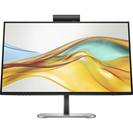 HP Series 5 Pro 524pm 23.8" 16:9 Full HD 100Hz IPS LCD USB-C Conferencing Monitor, Jet Black