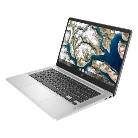 HP Chromebook 14 14" HD Notebook Computer - Mineral Silver SKU#1538035