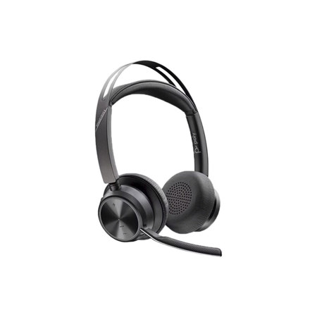 HP Poly Voyager Focus 2 UC Wireless Stereo Headset with USB-C Adapter, Microsoft Teams Certified