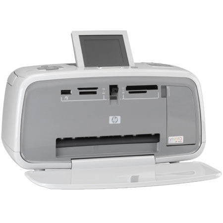 HP Photosmart A616, 3 Color Portable Compact Photo Inkjet Printer with USB Interface