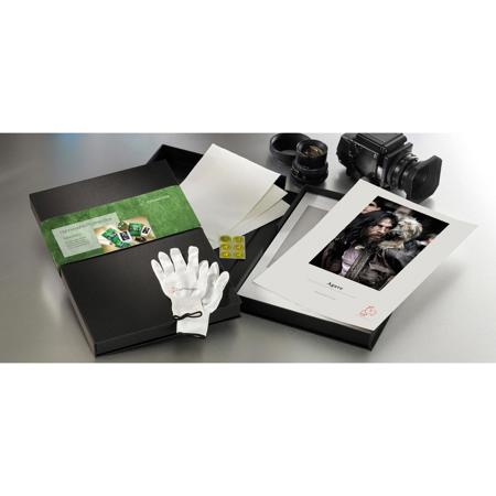Hahnemuhle FineArt Paper Portfolio Box with Photo Rag Agave Edition, 50 Sheets