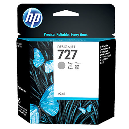 HP 727 40-ml Gray Designjet Ink Cartridge