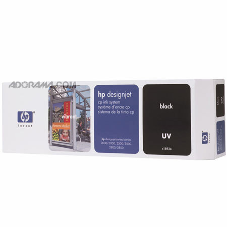 HP UV Black Cartridge C1892A, Designjet Inkjet Printers