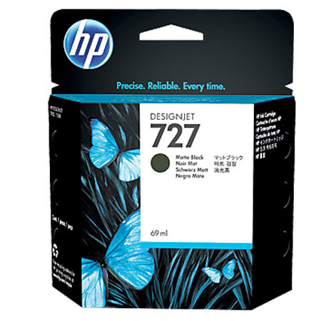 HP 727 69-ml Matte Black Designjet Ink Cartridge