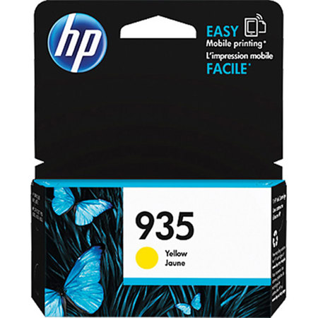 HP 935 Yellow Original Ink Cartridge, 400 Pages