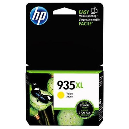 HP 935 XL High Yield Yellow Original Ink Cartridge, 825 Pages