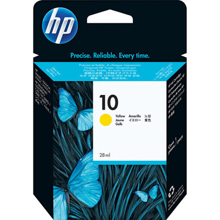 HP C4842A #10 Yellow Ink Cartridge for the Printers