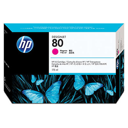 HP C4874A 80 175ml Magenta Ink Cartridge