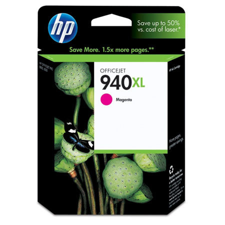 HP 940XL Magenta Officejet Cartridge C4908AN 1400 Pages