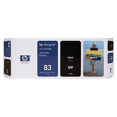 HP C4940A 83 680-ml Black UV Ink Cartridge