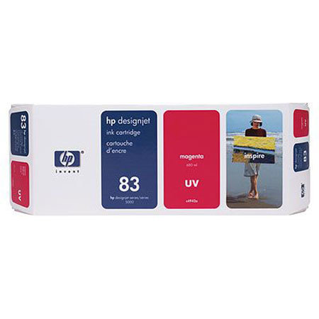 HP C4942A 83 680-ml Magenta UV Ink Cartridge