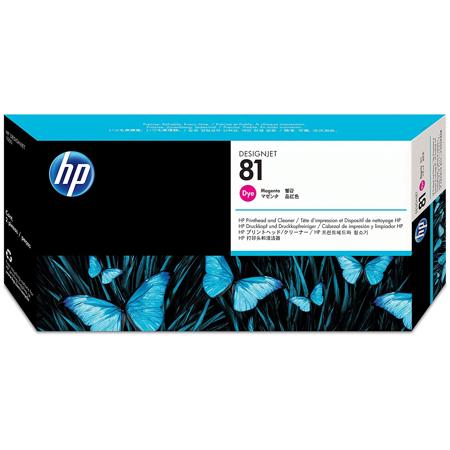 HP C4952A 81 Magenta Dye Printhead / Printhead Cleaner