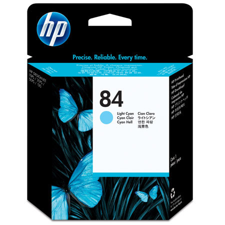 HP 84 Light Cyan Ink Cartridge/Printhead