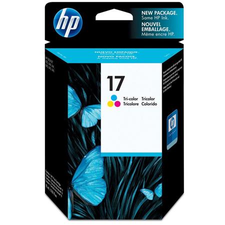 HP #17 Color Ink Cartridge C6625AN for Deskjet Printers