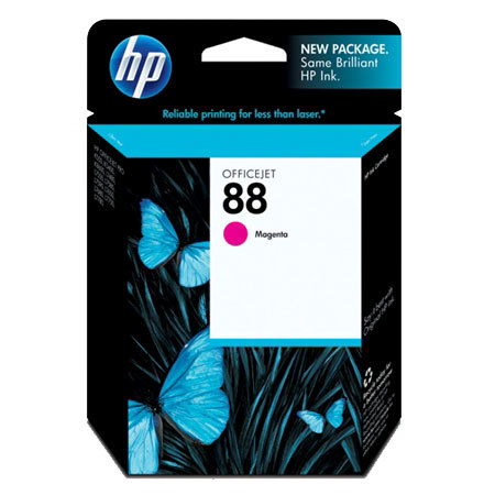 HP 88 Magenta Ink Cartridge C9387AN 9ml, Vivera Inks