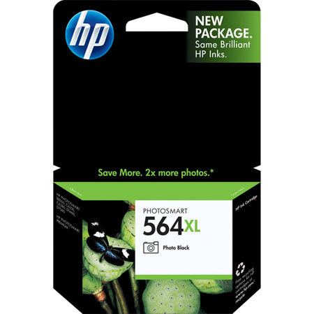 HP 564xL Black Photo Ink Cartridge