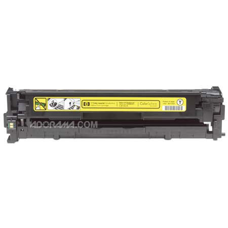 HP CB542A Yellow Print Cartridge, Upto 1400 Pages