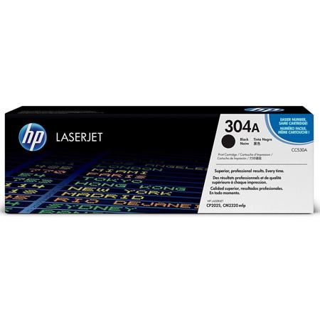 HP Black Print Cartridge for Color LaserJet CP2025 & Color LaserJet CM2320 MFP Printers