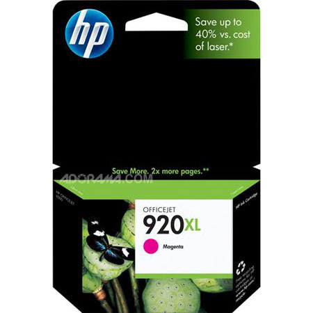 HP 920XL Magenta Officejet Cartridge, Yield 700 Pages