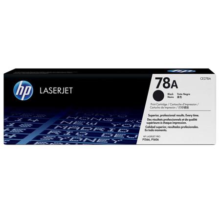 HP CE278D Dual Pack of 78A LaserJet Black Print Toner Cartridges