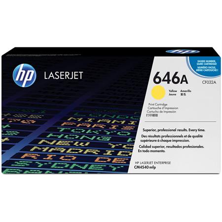 HP CF032A Yellow LaserJet Toner Cartridge