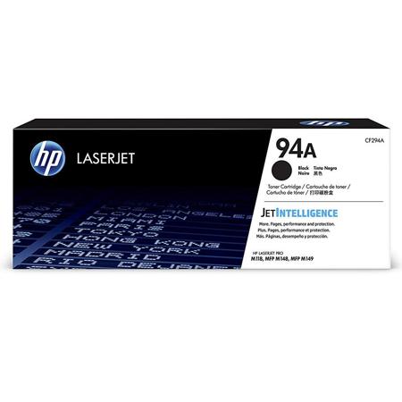 HP 94A Original Toner Cartridge, 1200 Pages Yield, Black