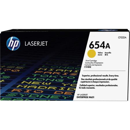 HP Hewlett Packard 653A Yellow Original LaserJet Toner Cartridge f/M651 Printers
