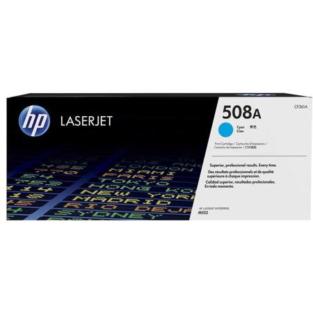 HP 508A Toner Cartridge (OEM) for LaserJet Enterprise M552 Printer, Cyan