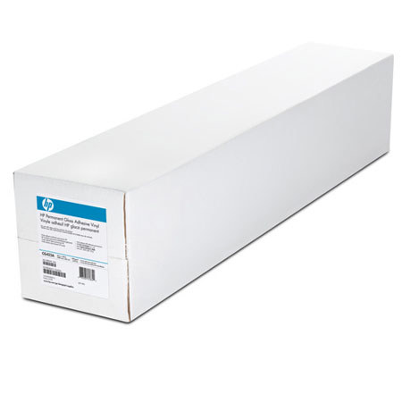 HP 42" x 150' Permanent Gloss Adhesive Vinyl