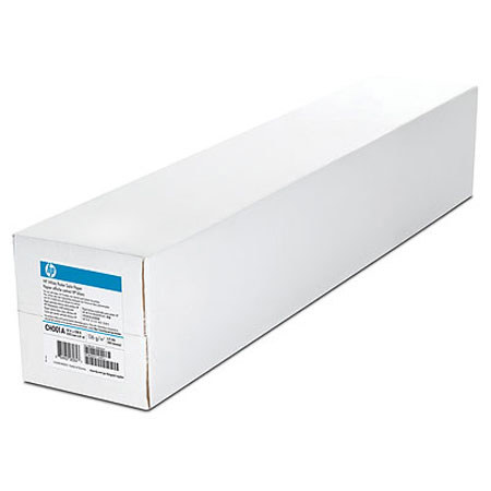 HP CH001A White Satin Poster Paper, 54 inch x 200 feet
