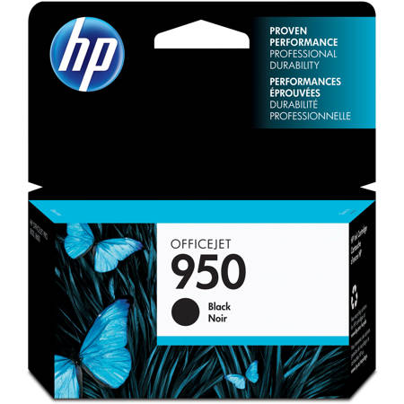 HP 950 Officejet Ink Cartridge, Black