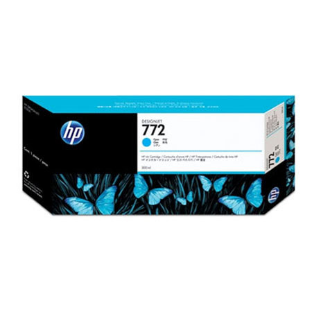 HP CN636A 772 300-ml Cyan Ink Cartridge