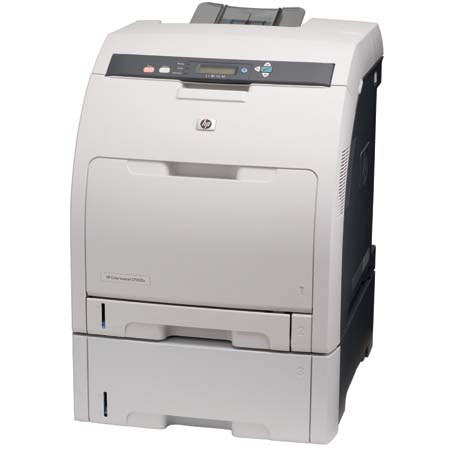 HP Color LaserJet CP3505x Duplex Network Printer with USB Interface & HP Jetdirect Fast Ethernet Embedded Print Server & 3rd Paper Tray