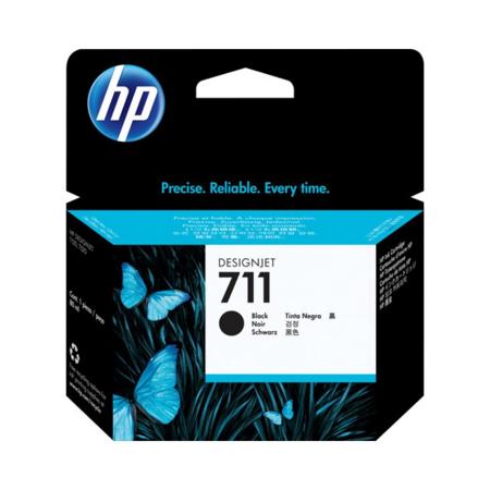 HP 711 80ml Black Ink Cartridge for T120, T520 DesignJet ePrinter