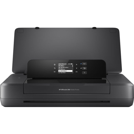 HP OfficeJet 200 Mobile Wireless Thermal Inkjet Printer, Up to 10ppm Black/Up to 7ppm Color, Up to 4800x1200 dpi Maximum, Up to 50 Sheet Standard Input Tray