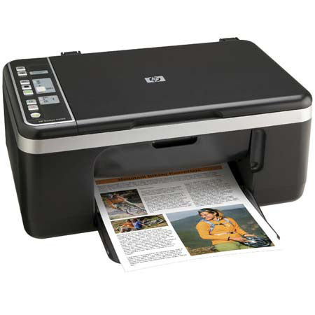 HP Deskjet F4180 All in One Color Inkjet Printer, Scanner & Copier, 4 Color, 8.5" x 11.7" with USB Interface