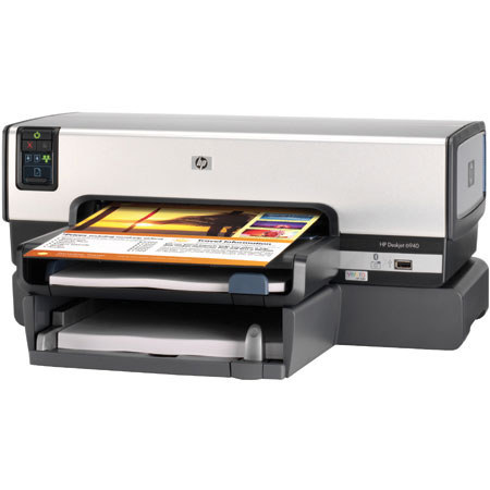 Hewlett-Packard Hewlett Packard - HP Deskjet 6940DT Color Inkjet Duplex Printer with Additional Tray, with Wired Ethernet &amp; USB Interface, 4 Color 8.5" x 14".