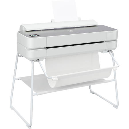 HP DesignJet Studio Steel Large Format Printer, 24" Color Inkjet Plotter, Wireless
