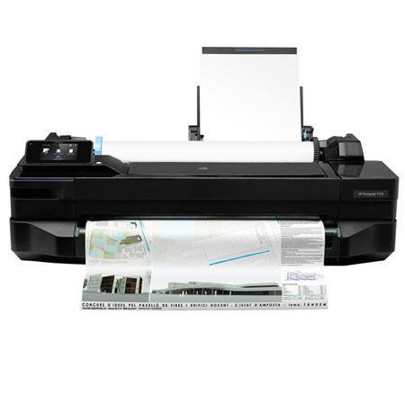 HP DesignJet T120 24" Wireless Large-Format Inkjet Printer