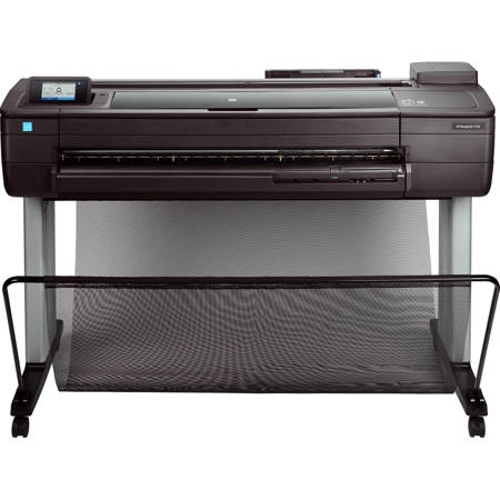 HP DesignJet T830 Large Format Printer, 36" Inkjet, Wireless,MFP,Mobile Printing